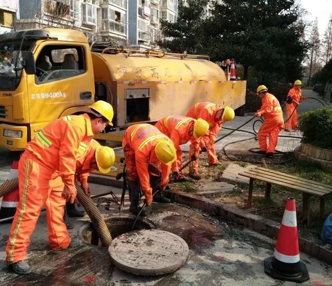 兰洋镇市政管道清淤