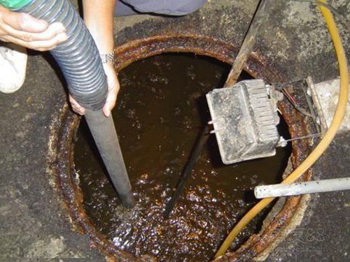 兰洋镇隔油池清理