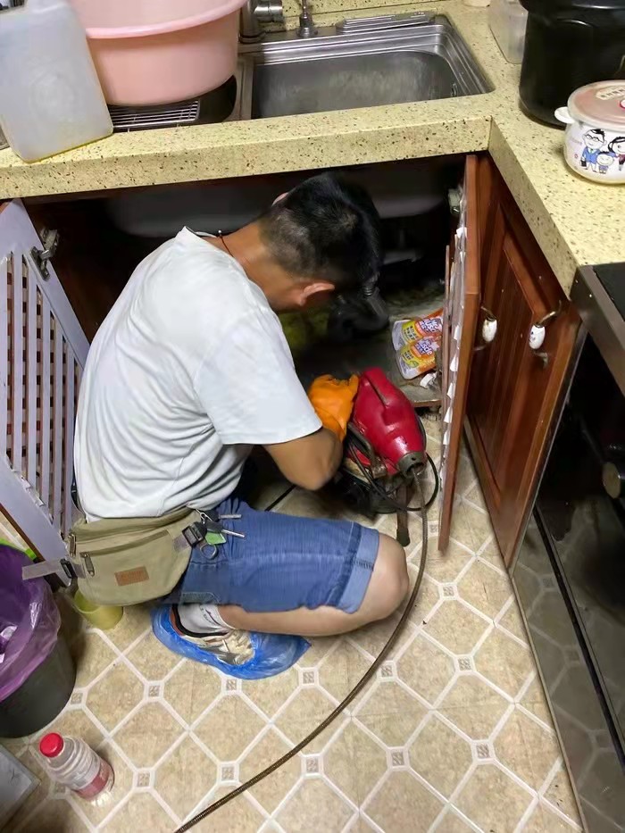 兰洋镇通下水道